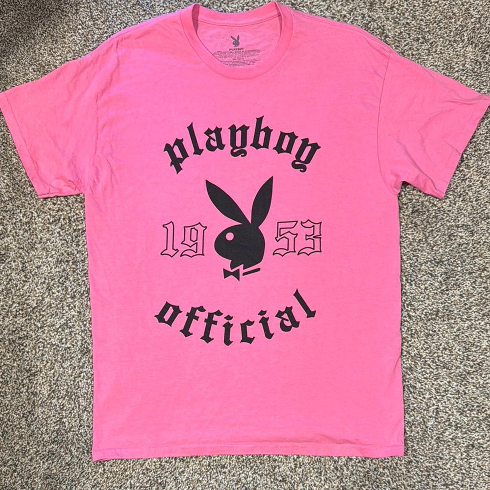 PLAYBOY Hot Pink T-Shirt